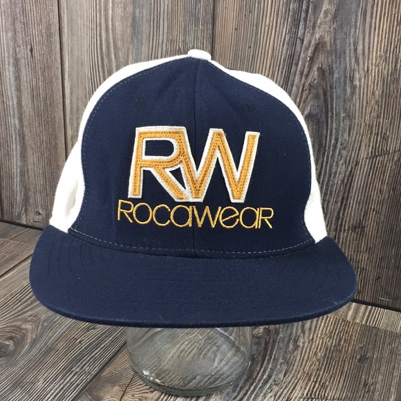 ROCAWEAR Fitted Hat Size 7.5 Gently Used Hot - Picture 2 of 8